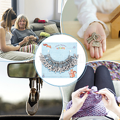 Подвесные маркеры петель с буквами a~z HJEW-AB00329