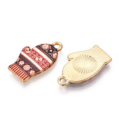 Подвески из сплава с зимним принтом&nbsp;PALLOY-D581-01E