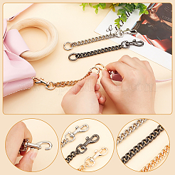 3 шт. 3-х цветные железные цепи для панциря&nbsp;DIY-WR0001-94