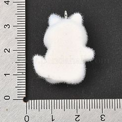 Pendentifs en résine floquée&nbsp;FIND-A061-02F