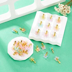 36 шт. 9-х цветные хрустальные люстры ручной работы в технике лэмпворк PALLOY-TA00157