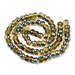 Гальванизируйте прозрачное стекло бисер нитей&nbsp;EGLA-Q125-005