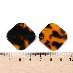 Подвески из оранжевого ацетата целлюлозы (смолы) MACR-G068-01A