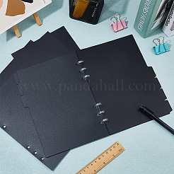 Cuaderno con hojas separadoras de índice y encuadernación en disco de plástico PVC&nbsp;KY-WH0036-121A-01