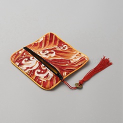 Квадратные тканевые пакеты для упаковки ювелирных изделий ABAG-WH0032-68D