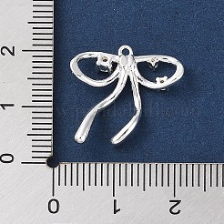 Messing micro pave klare zirkonia anhänger&nbsp;KK-G491-24S-02