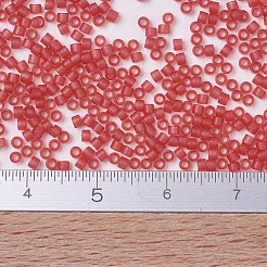 MIYUKIデリカビーズ  シリンダー  日本製シードビーズ  11/0  （db0779)染め半霜の透明なスイカ  1.3x1.6mm  穴：0.8mm  約2000PCS /ボトル  10 G /ボトル&nbsp;SEED-JP0008-DB0779
