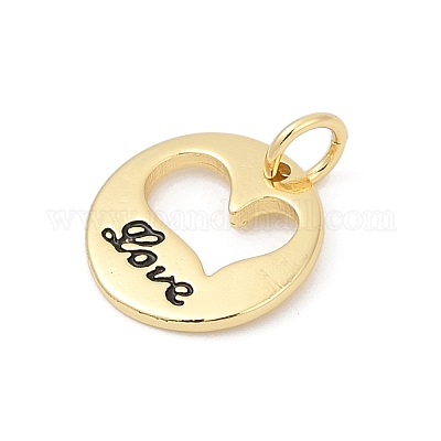 Латунь эмаль подвески KK-U062-30G-01-1