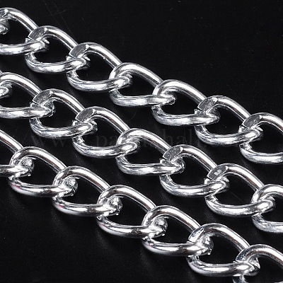 Овальные бордюрные цепи из оксидированного алюминия CHA-TAC0004-02S-1