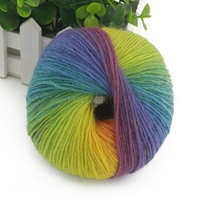 Filo di lana di colore sfumato&nbsp;YCOR-PW0001-007A-11-1