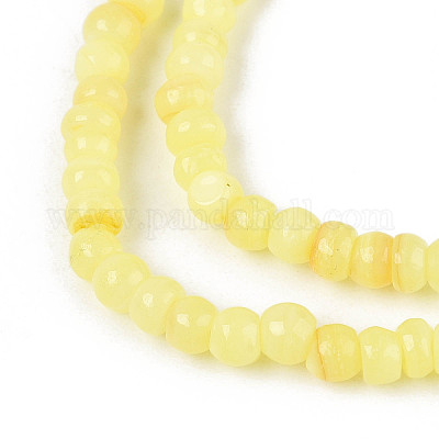 Натуральные пресноводные окрашенные бусы из ракушек SHEL-T020-29B-09-1