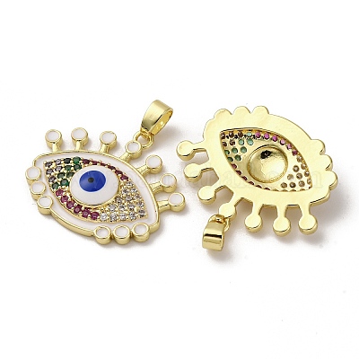 Латунные микро проложить кубического циркония подвески KK-F903-08G-01-1