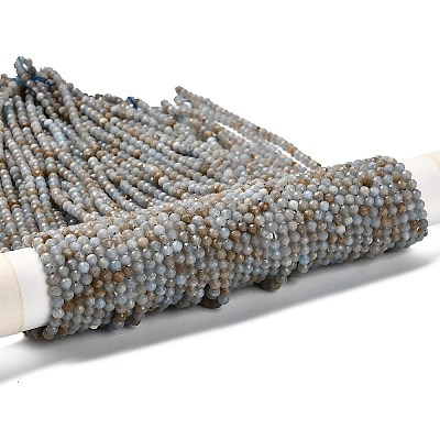 Натуральные ангельские бусины G-RM2025-30-4mm-1