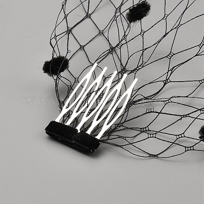 Нейлоновая сетчатая вуаль для лица&nbsp;OHAR-WH0034-09B-01-1