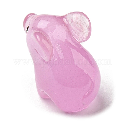 Светящееся украшение в виде свиньи из смолы CRES-M020-10A-1