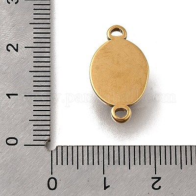 Подвески-коннекторы из нержавеющей стали 304 с натуральным тигровым глазом STAS-F318-17G-1