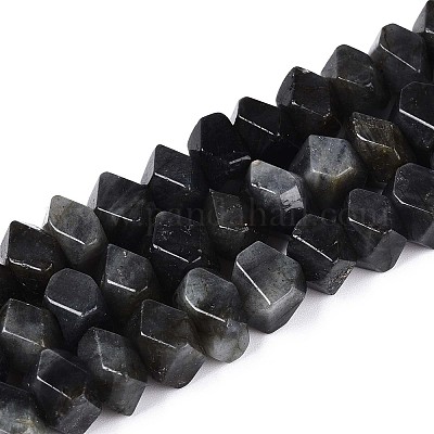 Натуральные нити бус из ларвикита G-N327-05-28-1