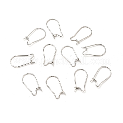 Устойчивые к потускнению серьги-кольца из хирургической нержавеющей стали 316 фурнитура для почечных швенз X-STAS-E009-6-1