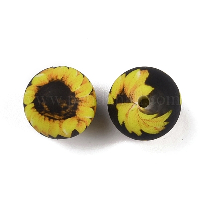 Силиконовые бусины SIL-WH0011-05-1