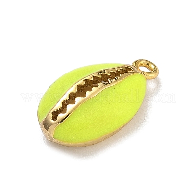 Подвески из латуни с эмалью в стойку KK-G515-19G-06-1