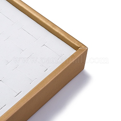 100-слотовый органайзер для колец из искусственной кожи CON-G023-16-1