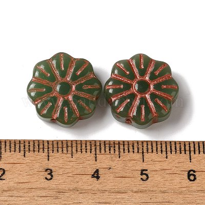 Непрозрачные бусины лэмпворк LAMP-P065-03B-11-1