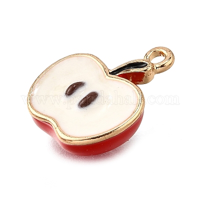 Подвески из эмали и сплава&nbsp;LS-ENAM-D303-06G-01-1