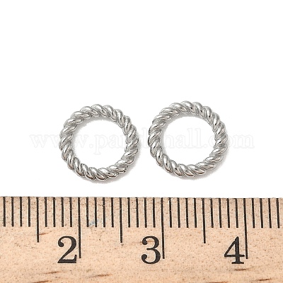 Соединительные кольца из витого кольца из нержавеющей стали 304&nbsp;STAS-L300-005C-P-1