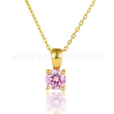 Серебряное геометрическое ожерелье с разноцветными цирконами s925 BI6349-8-1