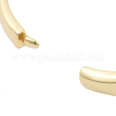 Браслеты из латуни с микропаве из прозрачного кубического циркония для женщин BJEW-G730-02G-1