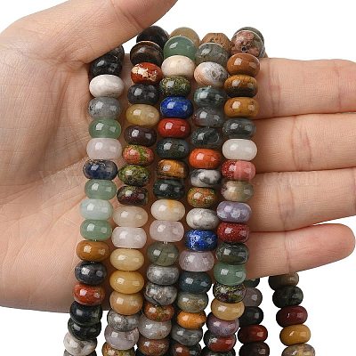 Природных драгоценных камней смешанного бисер нитей G-A280-A01-03-1