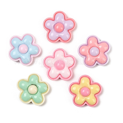 Кабошоны из непрозрачной смоляной эмали CRES-D308-12-1