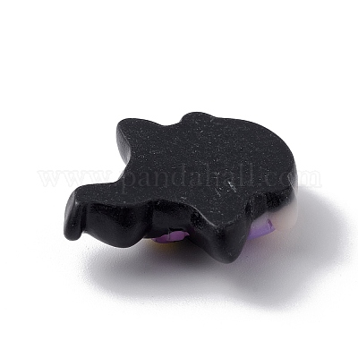 Кабошоны из непрозрачной смолы на тему Хэллоуина RESI-E035-01L-1