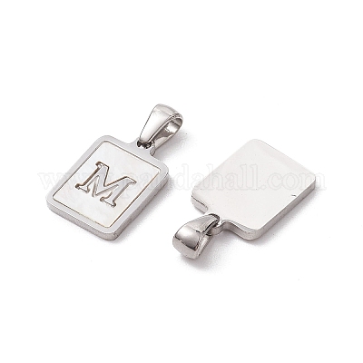 Подвески из нержавеющей стали 304 в форме ракушки STAS-G327-01P-M-1