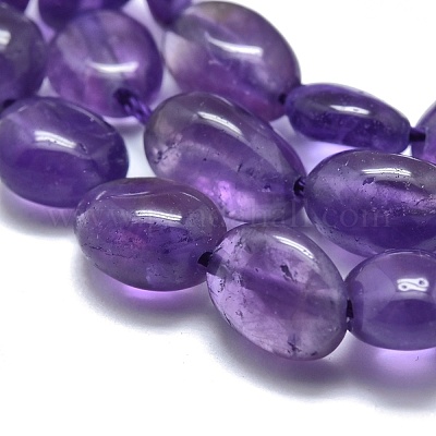 Natürlichen Amethyst Perlen Stränge&nbsp;G-O186-B-05-1