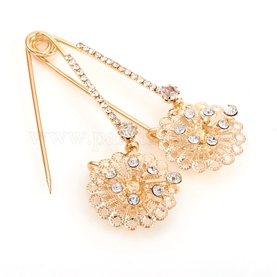 Защитная брошь с металлическим покрытием JEWB-G007-06LG-1