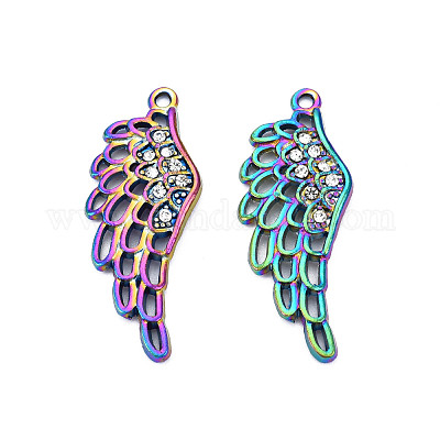 Подвески из сплава цвета радуги PALLOY-T054-158-1