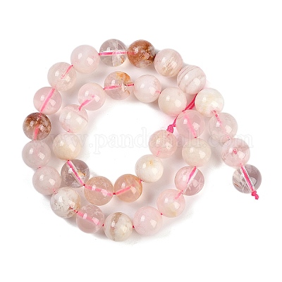 Природного кварца lodolite нитей бисера G-B125-M07-01-1