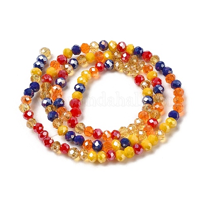 Стеклянные бусины EGLA-A034-M4mm-47-1