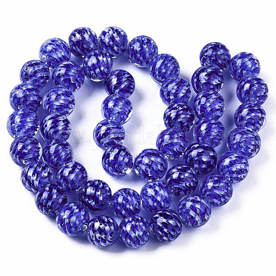 Прозрачные бусины лэмпворк ручной работы нити LAMP-T007-21B-1