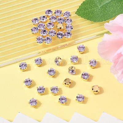 Preciosa® maxima crystal в пришивной чашке X-PRC-SS19-20310-G-1