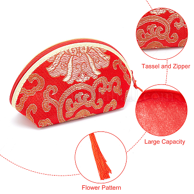 6 шт. 3 подарочных полиэстеровых упаковочных мешочка ABAG-NB0001-27-1