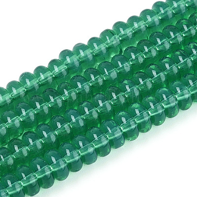 Имитация нефритовые четки стекла&nbsp;GLAA-ZX008-6mm-17F-1