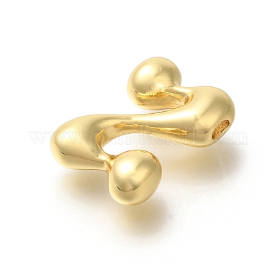 Стойки обшивки латунные бусины KK-S051-01G-Z-1