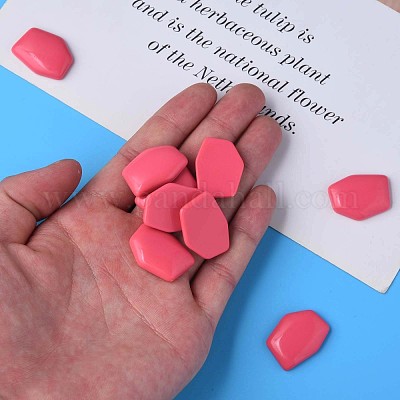 Непрозрачные акриловый кабошоны MACR-S373-143-A10-1