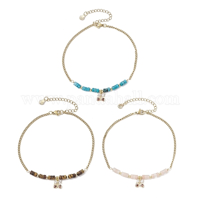 Браслеты на ногу из нержавеющей стали 304 AJEW-AN00703-1