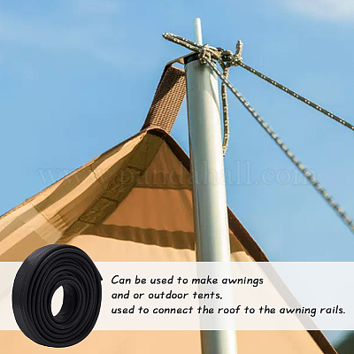 Двусторонняя полоса для карт из ПВХ для палатки DIY-WH0587-02A-1