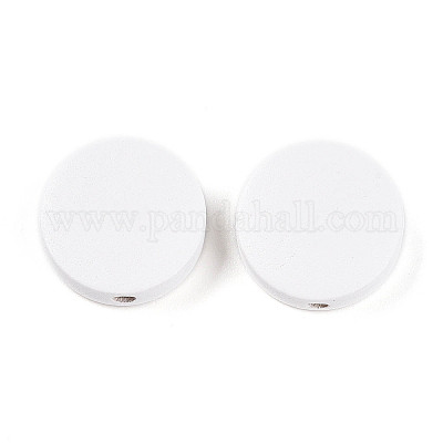 Расписные бусы из натурального дерева WOOD-WH0038-35A-02-1