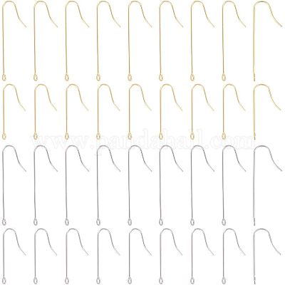 160 шт. 4 крючка для сережек из хирургической нержавеющей стали 316 STAS-UN0039-38-1