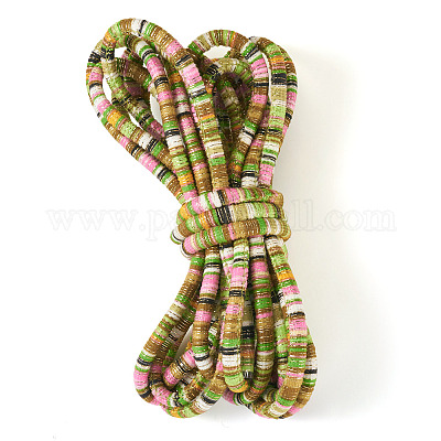 5 м шнур с эластичной обмоткой в этническом стиле&nbsp;OCOR-TA0002-44D-1